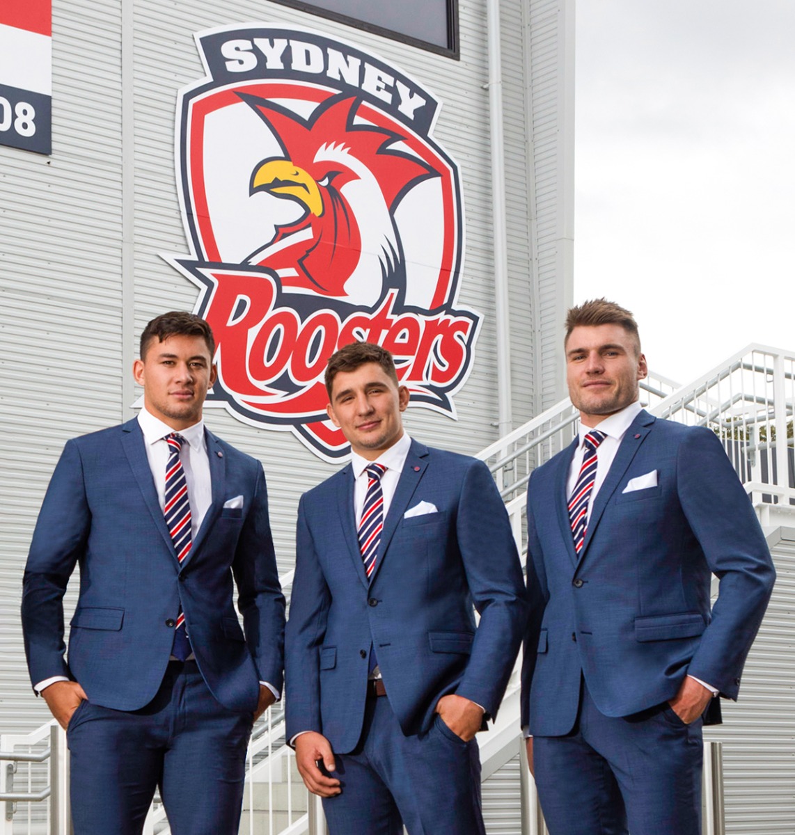 Official Tailor to NRL supreme Sydney Roosters