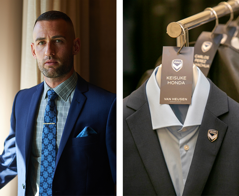 Official Tailor to A-League powerhouse Melbourne Victory FC