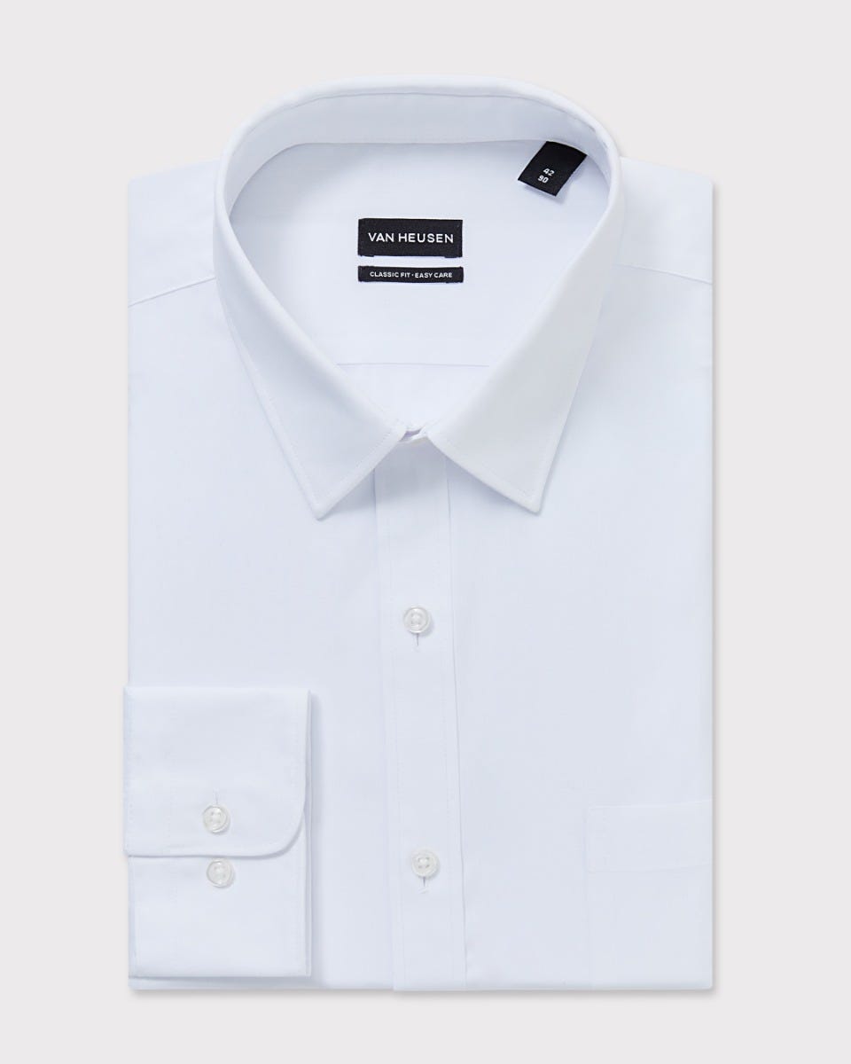 <p style="text-align: left;"> <a href="/classic-relaxed-fit-shirt-solid-colour-white-a101_bwht" style="color: #000000;">Solid Colour Poplin Shirt - Wrinkle Free</a> </p>