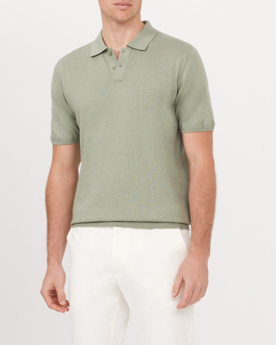 <p style="text-align: left;"> <a href="/cotton-silk-knitted-polo-sage-vks146s_bdtst" style="color: #000000;">Cotton Silk Knitted Polo</a> </p>