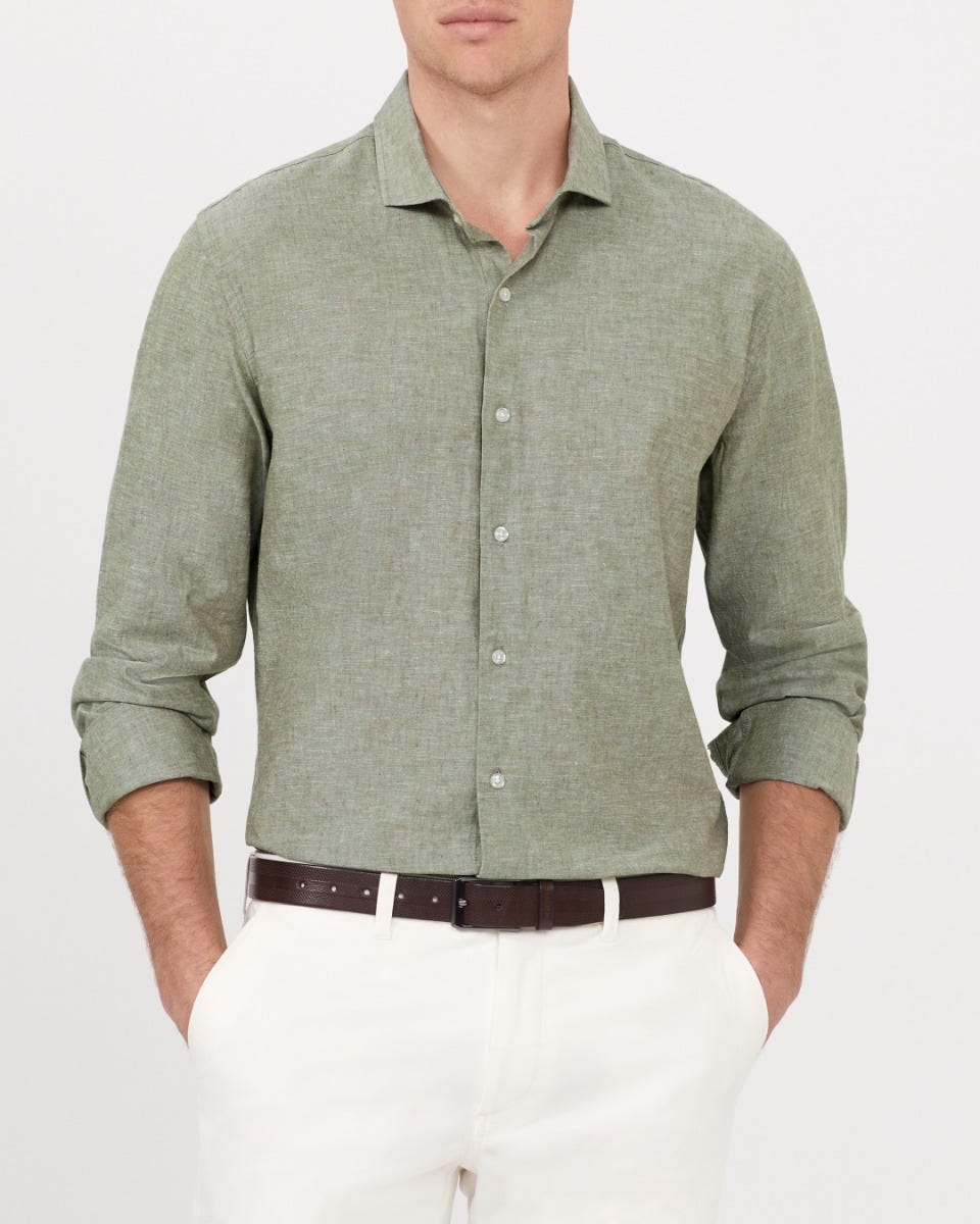 <p style="text-align: left;"> <a href="/linen-cotton-blend-shirt-green-vns125s_rsak" style="color: #000000;">Linen Cotton Blend Shirt</a> </p>