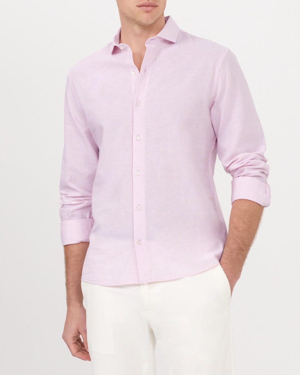 <p style="text-align: left;"> <a href="/linen-cotton-blend-shirt-pirouette-vns125s_rprer" style="color: #000000;">Linen Cotton Blend Shirt</a> </p>